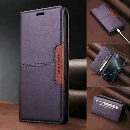 For Poco X7 X6 M7 Pro F7 X 7 5G 4G Leather Flip Case Anti-theft Wallet Card Funda Xiaomi Poco M6 M5s M3 X3 NFC X5 F 6 Book Cover