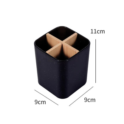 Bamboo Electric toothbrush Holder Razor Makeup Brush Storage Box Toothpaste Toothbrush Stand Bathroom accessories