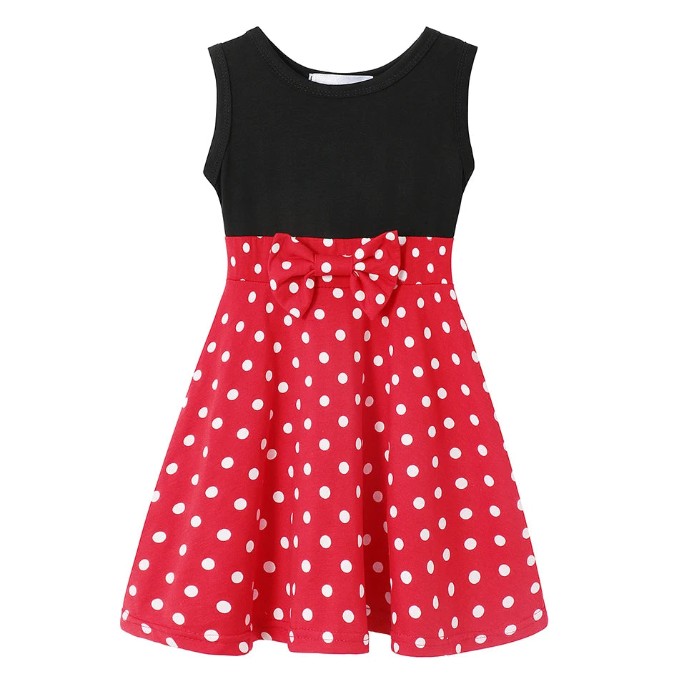 Vestido Casual Infantil para Meninas – Estilo Sereia/Rapunzel, Manga Curta, Alça em um Ombro Só, Fantasia de Princesa, Vestido Casual de Verão