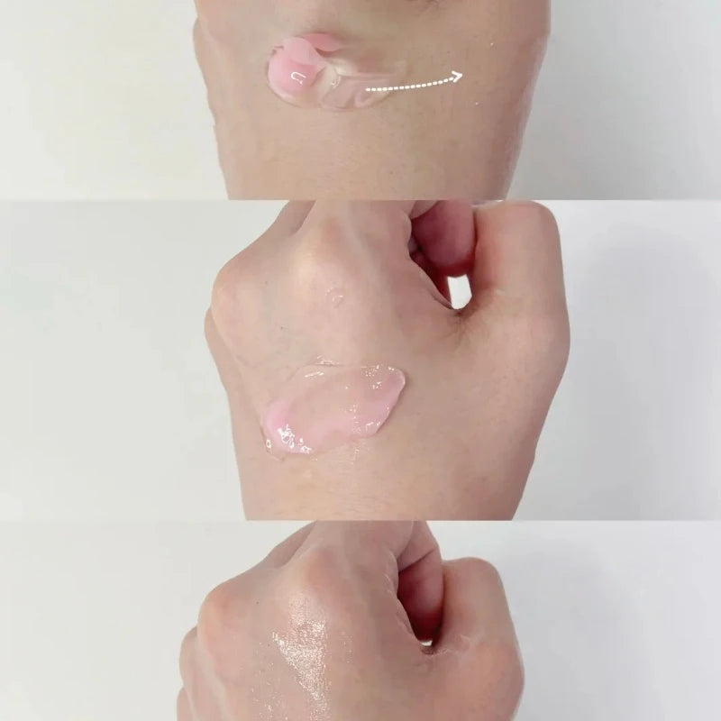 PDRN Pink Collagen Capsule Cream with Niacinamide Cream for Uneven Skin Tone Lightweight Face Moisturizer Original Korean Cream