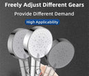Universal Shower Head Holder Adjustable Shower Rail Holder Bathroom Accessories Replacement Hand Shower Bracket for Slide Bar
