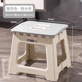 Portable Folding Stool Thickened Plastic Campstool Mini Hand Held Chairs Outdoor Activities Fishing Bench Household Space Saving
