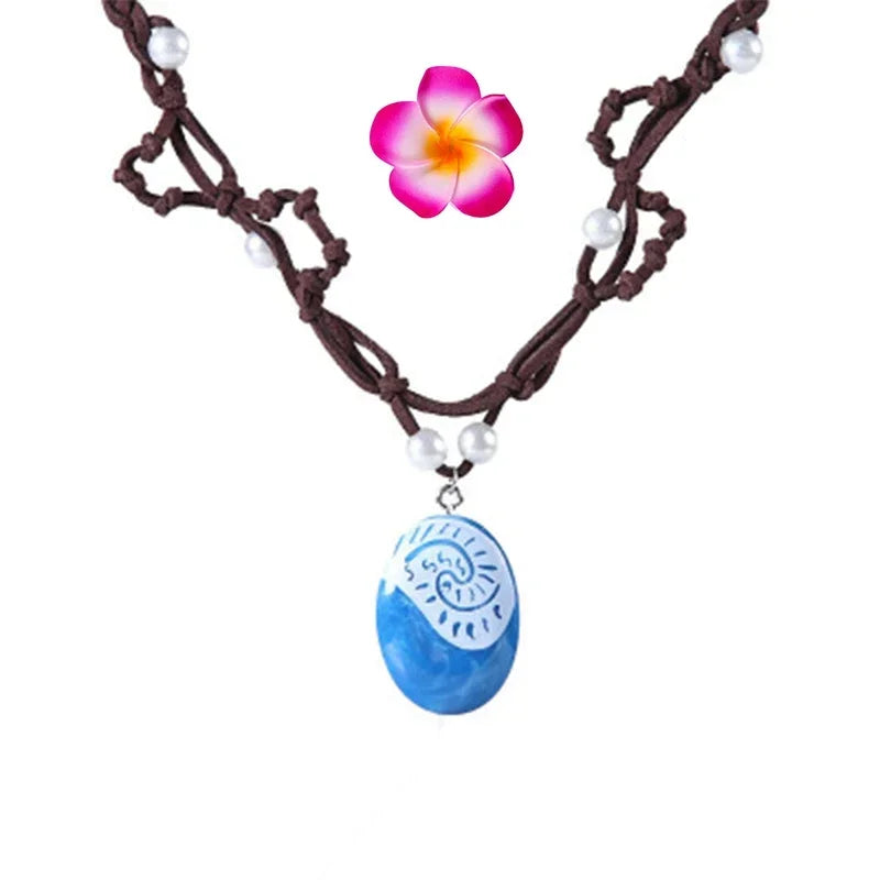 Disney Moana 2 Vaiana Costume Girls Princess Dress Children Purim Lace Clothes Kids Cartoon Cosplay Outfits Birthday Party Frock