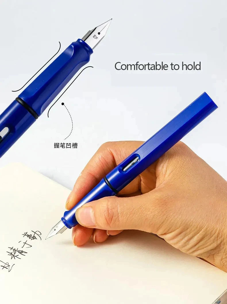 11pcs Fountain Pen Set 0.38mm Replaceable Ink For Smooth Writing, Multifunctional Office Stationery And Learning Supplies