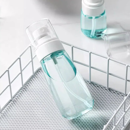 30ml 60ml Travel Spray Bottle Transparent Plastic Bottle Lotion Pump Travel Perfume Fine Mist Toner Bottles Refill Lotion Bottle