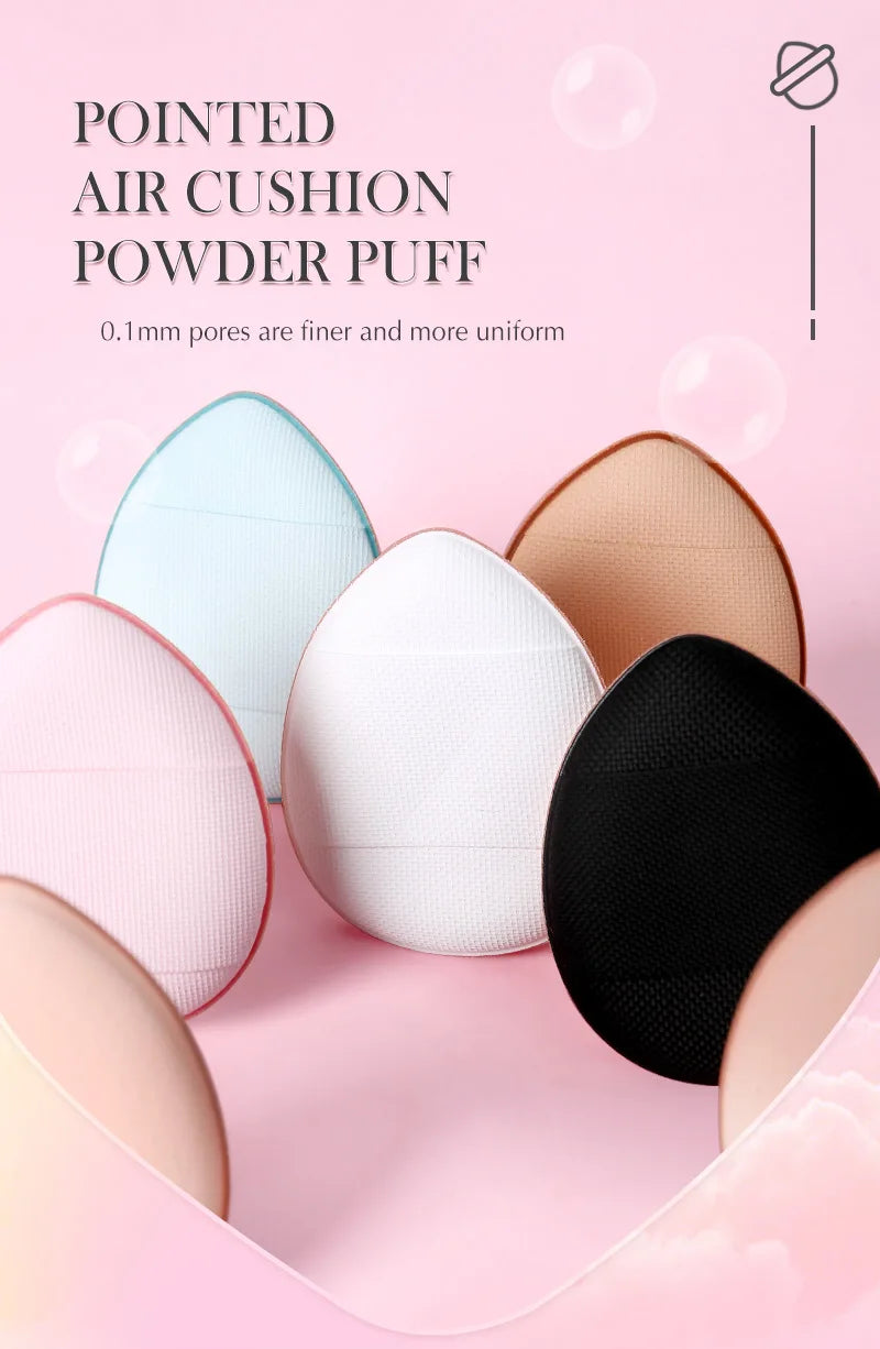 5/10/20Pcs Mini Finger Sponge Puff For Makeup Foundation Powder Detail Face Concealer Cream Blend Cosmetic Sponges Accessories