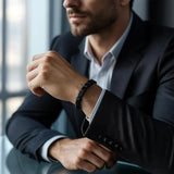 2025 New Hematite Bracelet Men, Hematite Bracelet, Naturally Support T-Levels, Restore Confidence, Nhance Mental Clarity & Focus