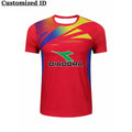 Hot Selling Fitness Short Sleeve DIADORA Badminton Sport Clothes T-shirt Comfortable Breathable Sweat Absorption Cycling Clothes