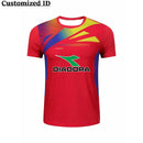Hot Selling Fitness Short Sleeve DIADORA Badminton Sport Clothes T-shirt Comfortable Breathable Sweat Absorption Cycling Clothes