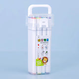 Water-based Marker Pens Are Washable and Have Bright Colors They Are Stationery for Learning Drawing and Marking