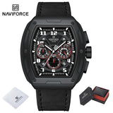 NAVIFORCE Luxury Brand Men's Sports Watch Quartz 24-Hour Chronograph Waterproof Male Wristwatches Date Display Clock Reloj Hombre