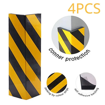4PCS Garage Wall Protector Foam Edge Corner Bumper Wall Corner Guard Cars Anti-collision Sticker Garage Columns Anti Scratch