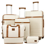 Travel Luggage Suitcase Set, Expandable Lightweight Carry on Suitcase with Duffel Bag,Toiletry Bag,TSA Lock,Spinner Wheels