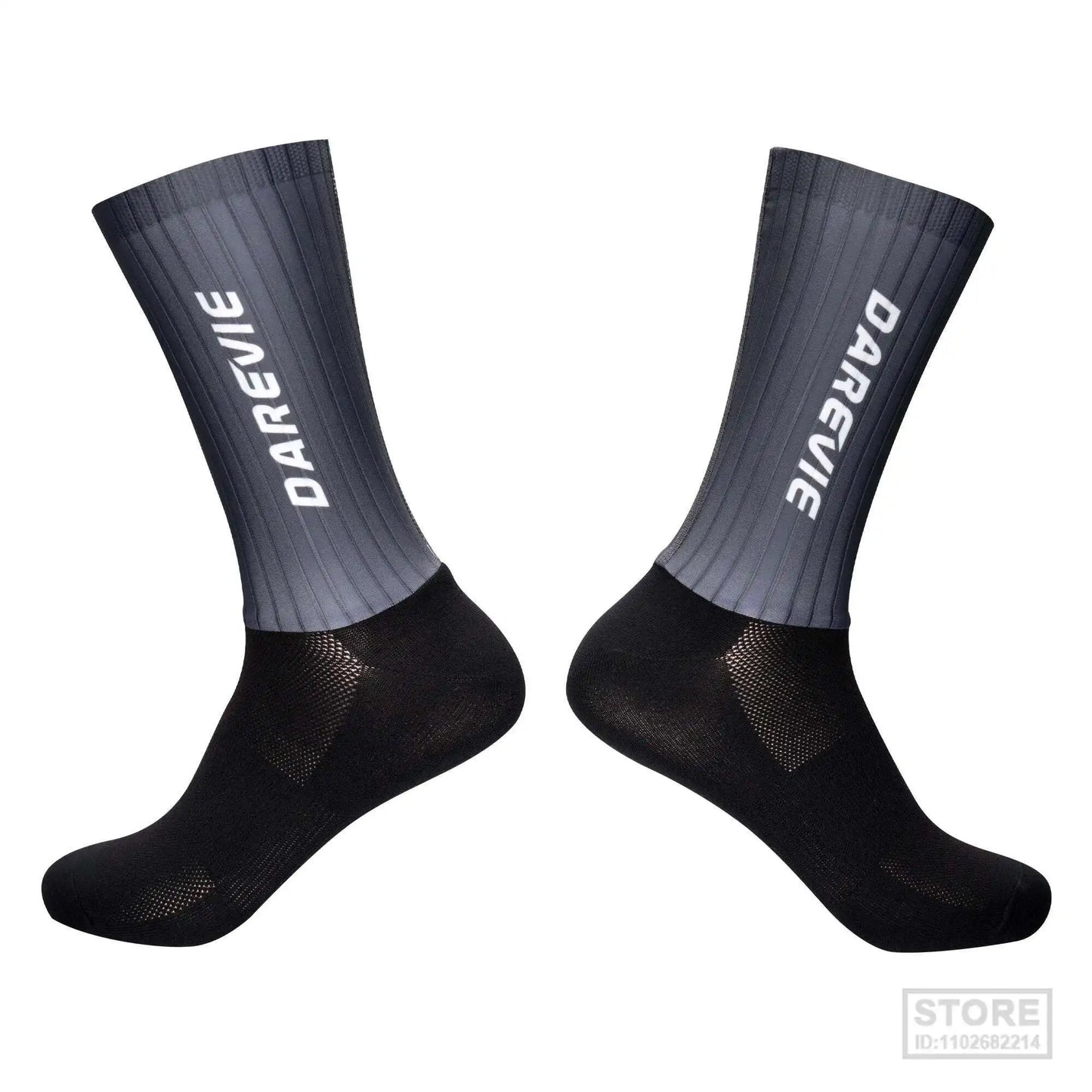High DAREVIE Cycling Socks Aero Speed Sock Pro Sports For Men Anti-slip Breathable Athletic Moisture Control