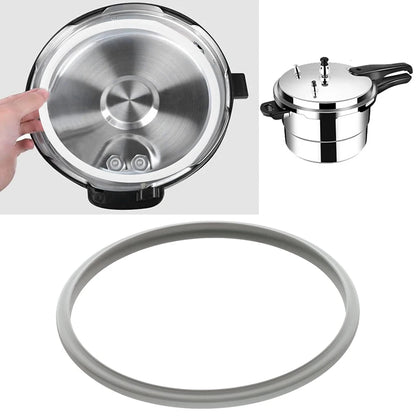 Anillo de sellado de silicona para olla a presión, junta de repuesto gris, accesorios de cocina, 18 cm, 22 cm, 24 cm, 26 cm 