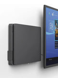 Monzlteck Wall Mount For PS4 Slim, All Metal Vertical Hanging on Wall Space Saver Easy to Install