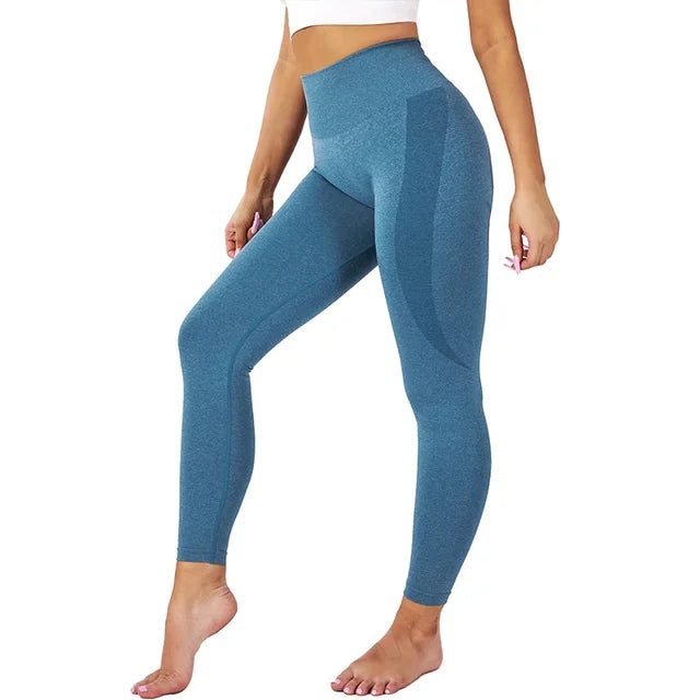 Nvgtn salpicado sem costura elastano leggings mulheres calças de treino macio roupas de fitness calças de yoga cintura alta ginásio wear