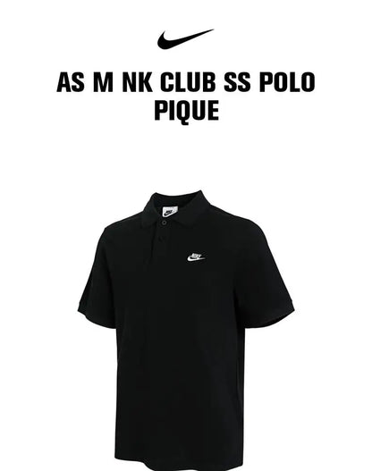 NIKE 2024 Men's AS M NK CLUB SS POLO PIQUE BreaThable ShorT-sleeved T-shir