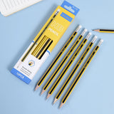 12PCS Woodcased Pencils with Eraser Pre-sharpened HB Lead Graphite Pencils for Students Adults School, Office