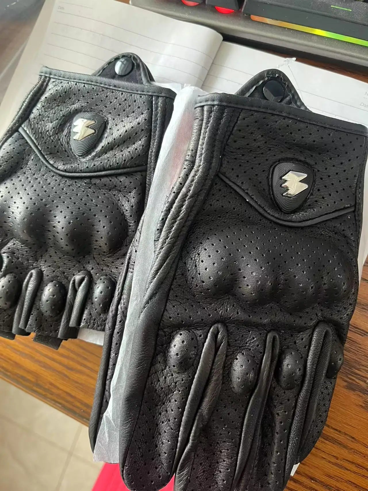 S-XXXL Motorcycle Gloves Goatskin Leather Men Women Moto Glove Electric Bike Motorcycle Gloves Electric Cars Sale