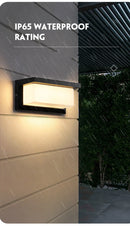 Led Outdoor Wall Light Waterproof IP65 Motion Sensor Led Outdoor Lighting Porch Lights Balcony Garden Lights Outdoor Wall Lamp