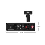 TSA Customs Lock Luggage Compartment Password Lock Accessories PKE Buckle Trolley Case Accessories Buckle Luggage Bag Lock