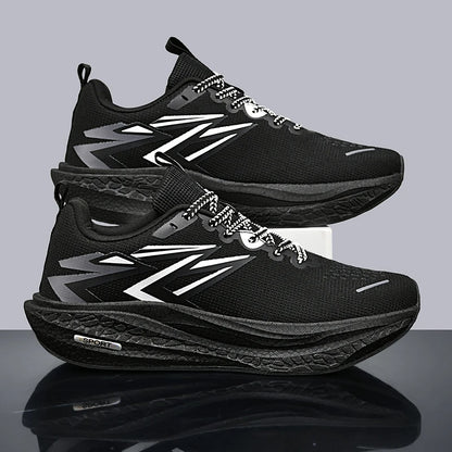 Running Sneakers Men Lightweight Breathable Non-Slip Wear-Resistant Soft Gym Jogging Shoes Comfort Marathon Sport Shoes for Man