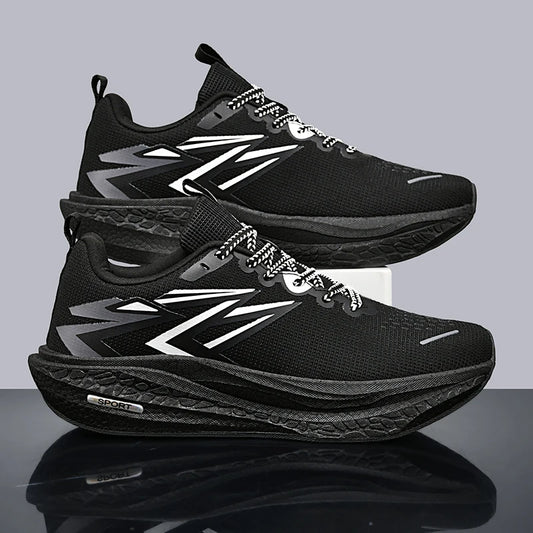Running Sneakers Men Lightweight Breathable Non-Slip Wear-Resistant Soft Gym Jogging Shoes Comfort Marathon Sport Shoes for Man