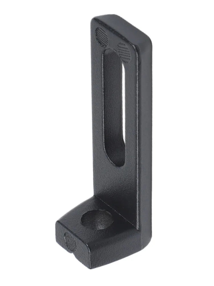 Slidable Adjustable Motorcycle Fog Lamp Bracket Black Alloy for Handlebar and Off Road Vehicle Auxiliary Light Installation