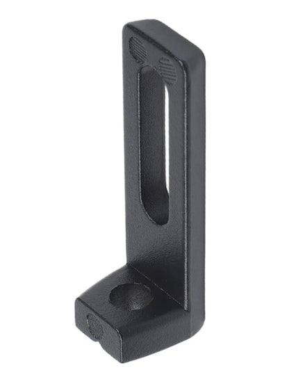Slidable Adjustable Motorcycle Fog Lamp Bracket Black Alloy for Handlebar and Off Road Vehicle Auxiliary Light Installation