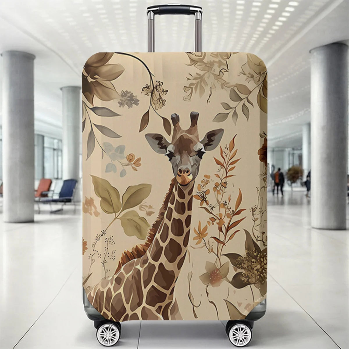 Luggage Protective Cover With Cartoon Print