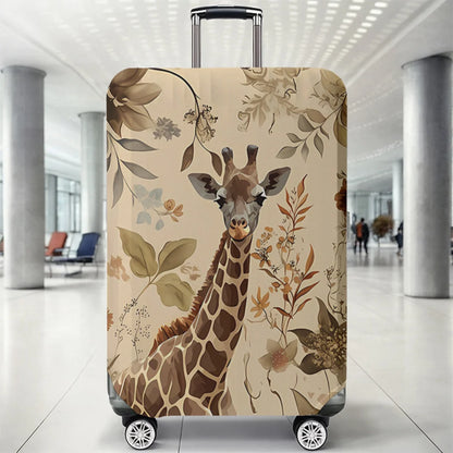 Luggage Protective Cover With Cartoon Print