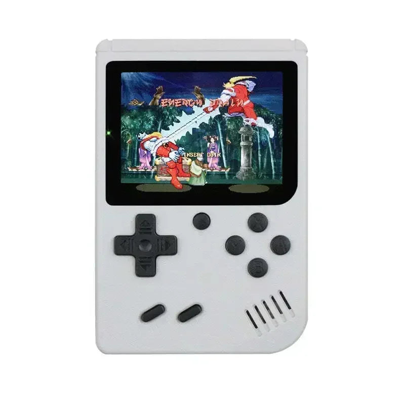 Retro Portable Mini Handheld Video Game Console 8-Bit 3.0 Inch Color LCD Kids Color Game Player Built-in 400 Games