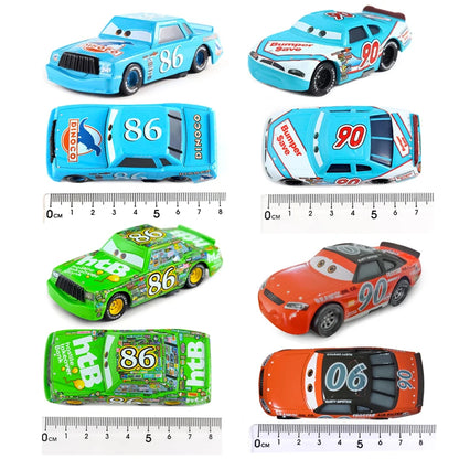 Disney Pixar Cars 3 Hibiscus 1:55 Metal Diecast Car Toy Black Storm Jackson Model Children Cars 2 Toys Boy Christmas Gifts
