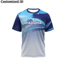 Hot Selling Fitness Short Sleeve DIADORA Badminton Sport Clothes T-shirt Comfortable Breathable Sweat Absorption Cycling Clothes