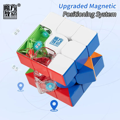 Cubo mágico magnético MOYU Meilong M 3X3 2X2 Pyraminx Cubing Cubo de velocidad profesional 3x3x3 Rompecabezas de velocidad Juguete para niños Cubo mágico