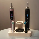 Suporte de Parede Adesivo para Carregador Circular de Escova Elétrica Oral-B iO