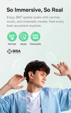 Fones de Ouvido True Wireless Baseus Bass EP10 NC – Cancelamento de Ruído ANC de -43dB, Bluetooth 6.0, Intra-auriculares, 4 Microfones com ENC