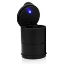 Cenicero LED universal para coche, contenedor para monedas, basura, cigarros, accesorios interiores.