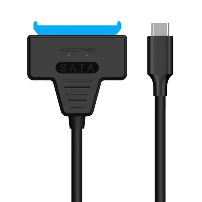 Cable adaptador SATA 3 USB 3.0 2.0 a USB 3.0 de hasta 6 Gbps compatible con discos duros externos HDD/SSD de 2,5 pulgadas, cable SATA III de 22 pines