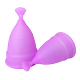 Menstrual Cup for Women Portable Menstrual Sports and Side Leakage Prevention Silicone Monthly Cups