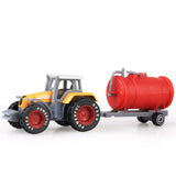 1pc Children Kids Alloy Tractor Dump Truck Educational Toy Tractor Toy Model Car Toys Farmer Vehicle Engineering Car Model