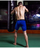 Men's Sports Fitness Shorts Gym Training Quick-Drying Compression Leggings Cycling Shorts Basketball Running Short Workout Tight