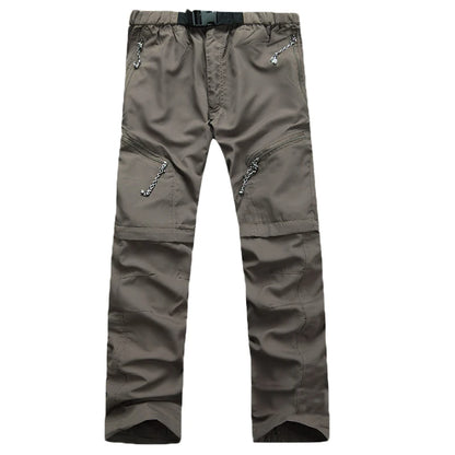 Hiking Pants Men Summer Quick Dry Outdoor Waterproof Breathable Trousers Tactical Travel Camping Trekking Remove Trousers Shorts