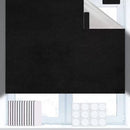 1/2/3M Portable Blackout Curtain Blind Window Thermal Insulated Kitchen Curtains Stick On DIY Non-perforated Temporary Curtain