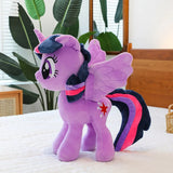 Juguetes Kawaii de My Little Pony de 30 cm, Pinkie Pie, Fluttershy, Twilight Sparkle, muñecos de peluche suaves, adornos, regalos de peluche para niños