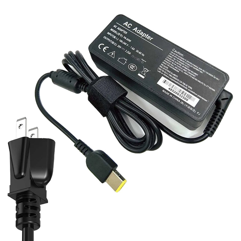 65W 20V 3.25A  USB AC Laptop Charger Power Adapter For Lenovo Thinkpad X301S X230S G500 G405 X1 Carbon E431 E531 T440s