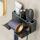 Shelf for Bathroom Dryer Cradle Wall Shelves Hair Dryer Holder Hairdryer Shower Organizer Box Toilet Blower Holder BathroomStuff