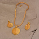 Jewelry Set For Women  Gold Plated With Necklace Pendant Nigerian Wedding Jewelry