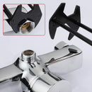 5-in-1 Sink Wrench Multifunctional Carbon Steel Faucet Key Plumbing Pipe Wrench Bathroom Kitchen Sink Repair Set Hardware Tools